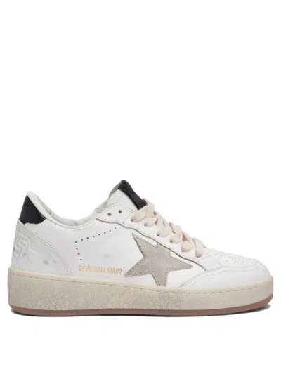 Golden Goose Ball Star Leather Sneakers
