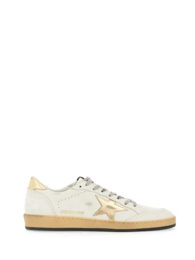 Golden Goose Ball Star Leather Sneakers In Pattern