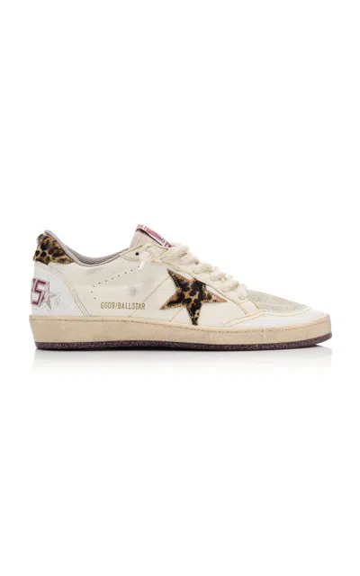 Golden Goose Ball Star Sneakers In Beige
