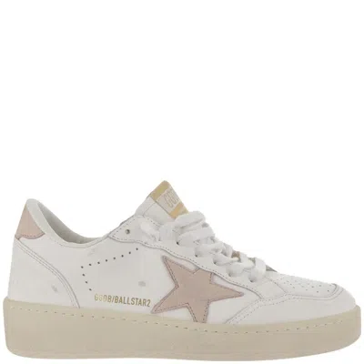 GOLDEN GOOSE BALL STAR LEATHER SNEAKERS