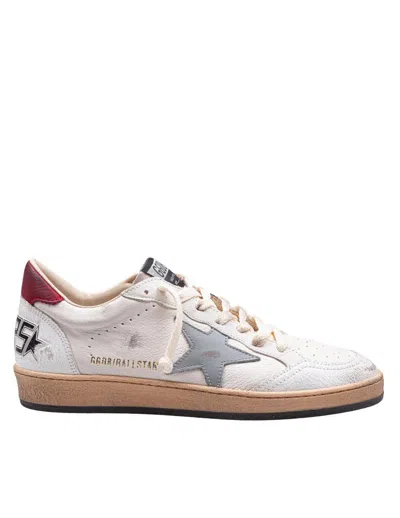 Golden Goose Ball Star Leather Sneakers In Multicolor
