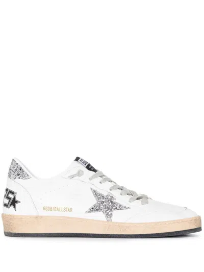 GOLDEN GOOSE GOLDEN GOOSE BALL STAR LEATHER SNEAKERS