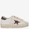 Golden Goose Women Hi Star Leather Upper Suede Toe Laminated Star Glitter Heel In Multi