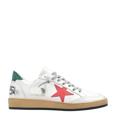 GOLDEN GOOSE GOLDEN GOOSE DELUXE BRAND STAR PATCH LOW-TOP SNEAKERS