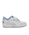 Golden Goose Ball Star Leather Sneakers In White