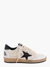 Golden Goose Low Top Leather Sneakers With Used Effect