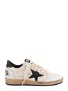 Golden Goose Low Top Leather Sneakers With Used Effect