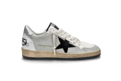 Pre-owned Golden Goose Ball Star Light Silver Black In Light Silver/black