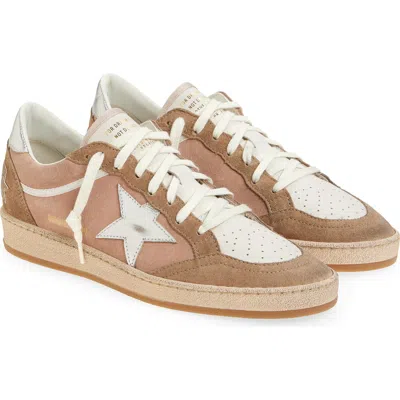 Golden Goose Ball Star Low Top Sneaker In Brown