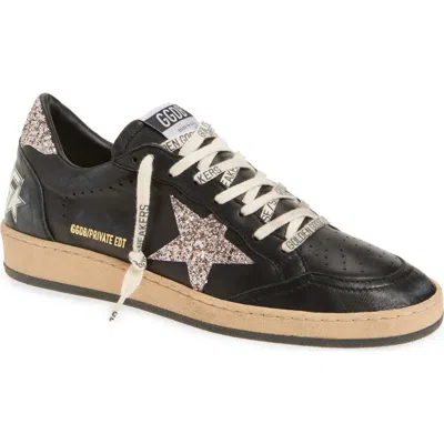 Golden Goose Ball Star Low Top Sneaker In Black/cinder