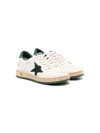Golden Goose Ball Star Low-top Leather Sneakers In White