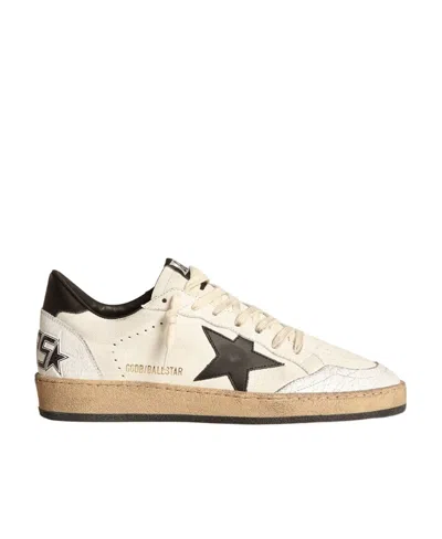 GOLDEN GOOSE GOLDEN GOOSE DELUXE BRAND STAR PATCH LOW-TOP SNEAKERS