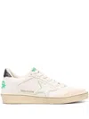 Golden Goose Ball Star Low-top Canvas Sneakers In White