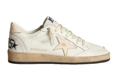 Pre-owned Golden Goose Ball Star Ltd (women's) Sneakers In White/salmon Pink