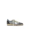 Golden Goose Ballstar Double Upper Without Heel Leather And Suede Upper Suede Toe And Spur Laminated In Multi
