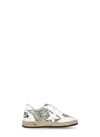 Golden Goose Ball Star Leather And Glitter Sneakers