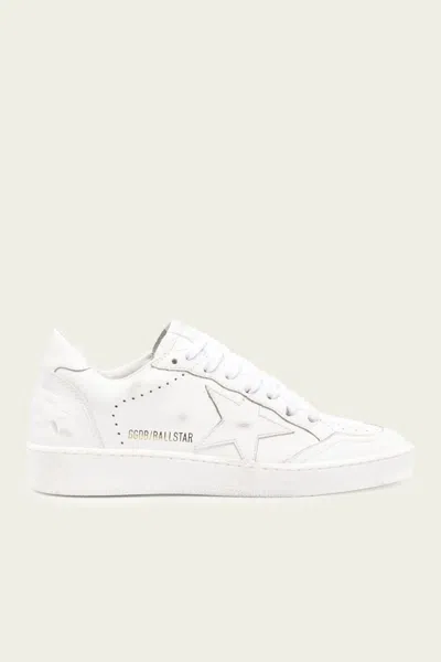 Golden Goose Ball-star Optic White Leather Sneaker