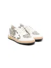 Golden Goose Super-star Glitter-detail Low-top Sneakers In White