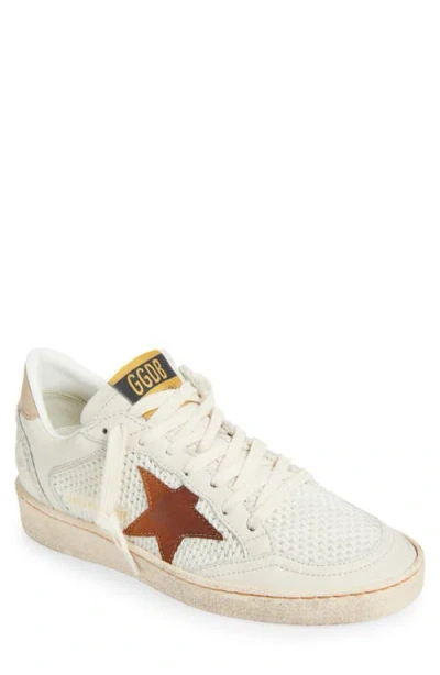Golden Goose Ball Star Sneaker In White
