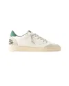Golden Goose Off-white Calf Leather Sneakers With Signature Star Patch In White