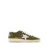 GOLDEN GOOSE BALL STAR SNEAKERS - LEATHER - KHAKI