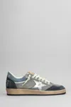 Golden Goose Ballstar Double Upper Without Heel Leather And Suede Upper Suede Toe And Spur Laminated