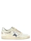Golden Goose Star Detail Sneakers With Contrast Heel In White