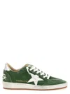 Golden Goose Ball Star Sneakers Green In Green