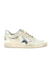 Golden Goose Star Detail Sneakers With Contrast Heel In White