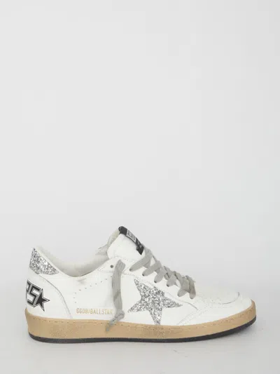 Golden Goose Ball Star Sneakers In White