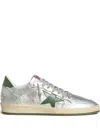 Golden Goose Ball Star Sneakers In Metallic