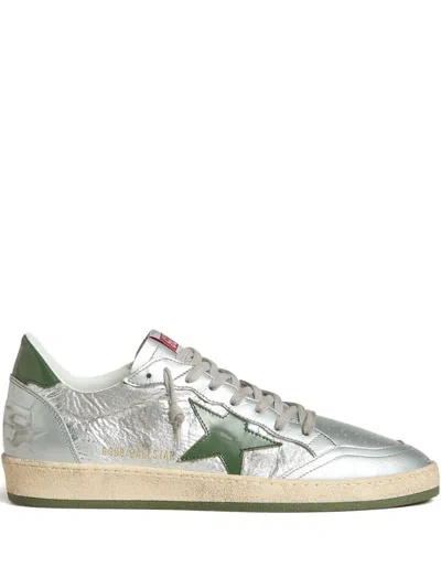 Golden Goose Ball Star Sneakers In Metallic