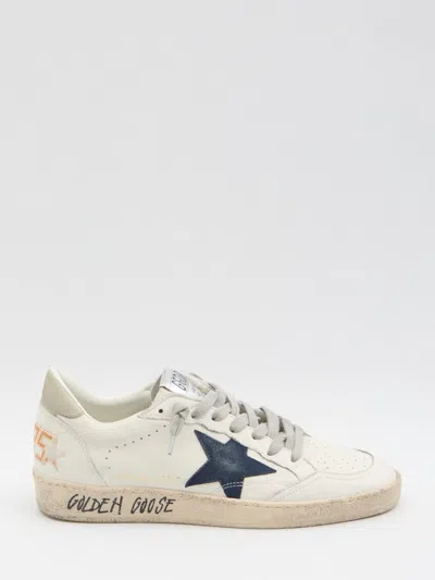 Golden Goose Ball Star Sneakers In White