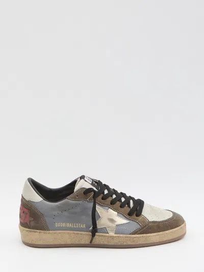 Golden Goose Ball Star Sneakers In Brown