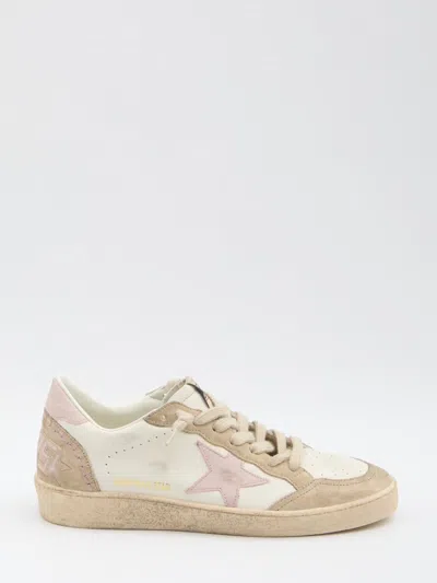Golden Goose Ball Star Sneakers In Neutral