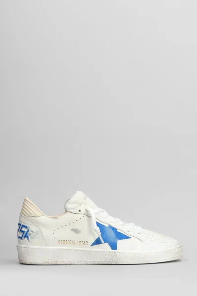 Golden Goose Ball Star Sneakers In White