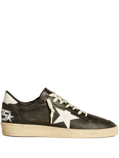 Golden Goose Ball Star Sneakers In Black