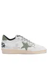 Golden Goose White Leather Sneakers