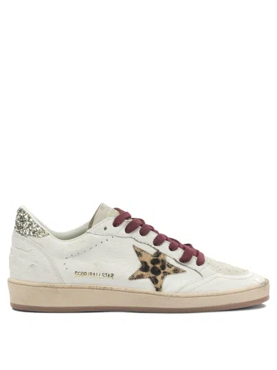 Golden Goose Ball-star Sneakers & Slip-on White In Multi