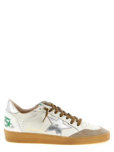 Golden Goose 'ball Star' Sneakers In Animal Print