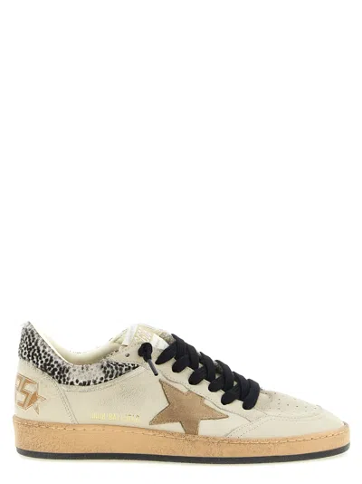 Golden Goose 'ball Star' Sneakers In Beige