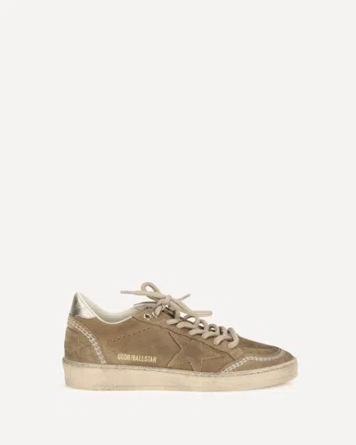 Golden Goose Ball Star Sneakers In Brown