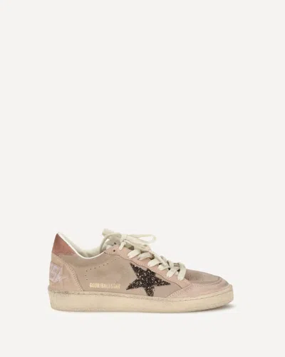 Golden Goose Ball Star Sneakers In Brown