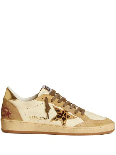 Golden Goose Ball Star Sneakers In White