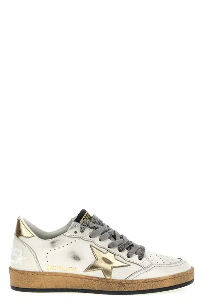 Golden Goose 'ball Star' Sneakers In Gold