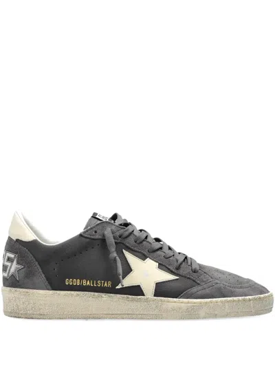 Golden Goose Dark Grey Ball-star Sneakers In Gray