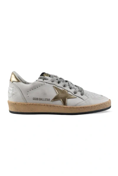 Golden Goose Ball Star Sneakers In Gray