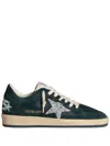Golden Goose Ball Star Sneakers In Green