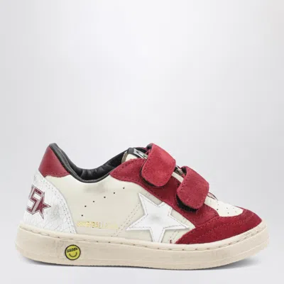 Golden Goose Round-toe Sneakers In White