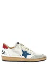Golden Goose Ball Star Distressed-effect Sneakers